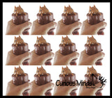 Squirrel in Stump - Adorable Pop Up - Cute Squeeze Toy - Fun Fidget - Unique OT Hand Strength, Fine Motor