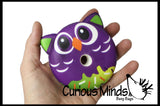 CLEARANCE - SALE - Squishy Slow Rise Donut Animals - Cat, Panda, Owl -  Scented Sensory, Stress, Fidget Toy