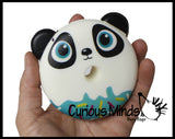 CLEARANCE - SALE - Squishy Slow Rise Donut Animals - Cat, Panda, Owl -  Scented Sensory, Stress, Fidget Toy