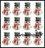 Squishy Snowman - Slow Rise Squish Foam Toy - Winter Holiday Christmas Stress Fidget Toy
