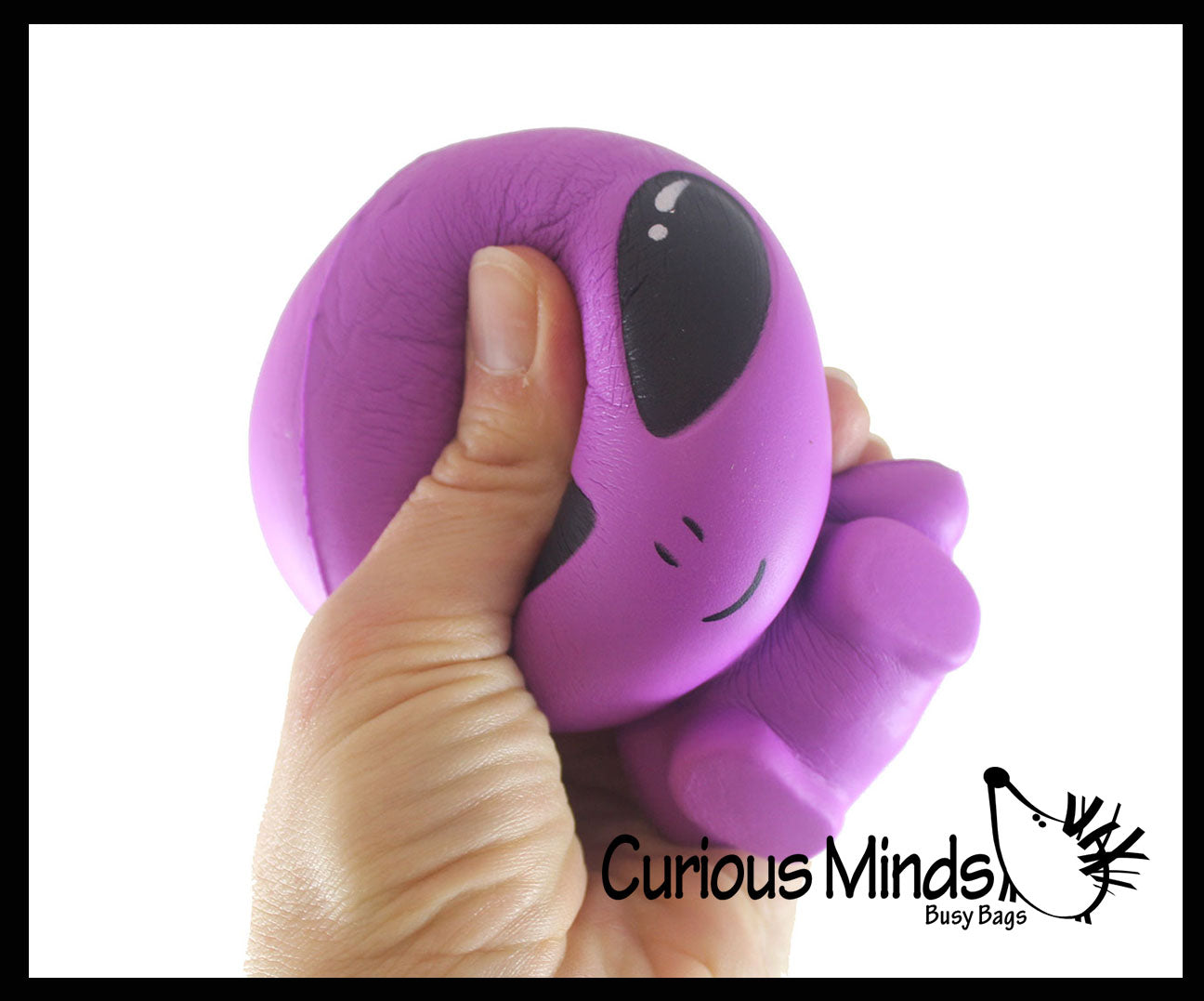 Alien Squishy Slow Rise Foam -  Scented Sensory, Stress, Fidget Toy Memory Foam Expands