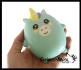 Adorable Chunky Animals Slow Rise Squishy Toys - Memory Foam Party Favors, Fidgets, Prizes, OT