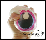 Large Eye Slow Rise Squishy Foam Stress Ball  -  Sensory, Stress, Fidget Toy