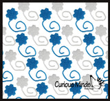 Sticky Snowflakes - Snow Flake on String - Cold Frozen Sticky Hand - Cute Holiday Winter Party Favor Decoration Gifts