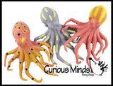 Stretchy Octopus -  Squishy Sensory Fidget Toy - Stress Relief - Builds Resistance - Kids Adults