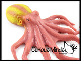 Stretchy Octopus -  Squishy Sensory Fidget Toy - Stress Relief - Builds Resistance - Kids Adults