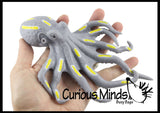 Stretchy Octopus -  Squishy Sensory Fidget Toy - Stress Relief - Builds Resistance - Kids Adults