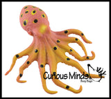 Stretchy Octopus -  Squishy Sensory Fidget Toy - Stress Relief - Builds Resistance - Kids Adults