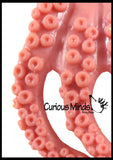 Stretchy Octopus -  Squishy Sensory Fidget Toy - Stress Relief - Builds Resistance - Kids Adults