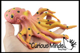 Stretchy Octopus -  Squishy Sensory Fidget Toy - Stress Relief - Builds Resistance - Kids Adults