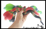 Stretchy Snakes Cobra 15.5" Crushed Bead Filled- Reptile Sensory Fidget Toy