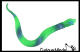 Stretchy Snakes Cobra 15.5" Crushed Bead Filled- Reptile Sensory Fidget Toy