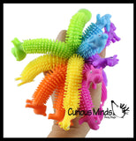 LAST CHANCE - LIMITED STOCK - SALE  - Stretchy Zoo Animal Puffer Stretchy Noodle Toys - Fun Long Stretch Toys - Soft & Flexible - Fidget Sensory Toy - Stretchy Noodle String