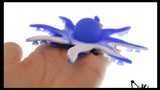 LAST CHANCE - LIMITED STOCK  - SALE - Octopus Shape Suction Cup Strip Fidget Pop Toy - Unique Sensory Popping Toy - Stick and Peel Octopus Tentacle Fidget