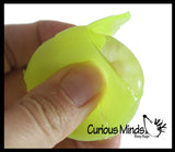 Smaller 1.5" Sugar Ball - Thick Glue/Gel Syrup Molasses Stretch Ball - Ultra Squishy and Moldable Slow Rise Relaxing Sensory Fidget Stress Toy