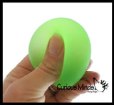 Smaller 1.5" Sugar Ball - Thick Glue/Gel Syrup Molasses Stretch Ball - Ultra Squishy and Moldable Slow Rise Relaxing Sensory Fidget Stress Toy