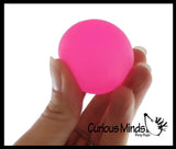 Smaller 1.5" Sugar Ball - Thick Glue/Gel Syrup Molasses Stretch Ball - Ultra Squishy and Moldable Slow Rise Relaxing Sensory Fidget Stress Toy