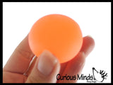 Smaller 1.5" Sugar Ball - Thick Glue/Gel Syrup Molasses Stretch Ball - Ultra Squishy and Moldable Slow Rise Relaxing Sensory Fidget Stress Toy