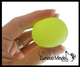 Smaller 1.5" Sugar Ball - Thick Glue/Gel Syrup Molasses Stretch Ball - Ultra Squishy and Moldable Slow Rise Relaxing Sensory Fidget Stress Toy