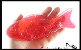 Jumbo Sweetish Fish Gummy Toy - Large Squishy Sensory Gooey Fidget Toy - Realistic - Looks Like the Candy - But Not Edible