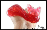 Jumbo Sweetish Fish Gummy Toy - Large Squishy Sensory Gooey Fidget Toy - Realistic - Looks Like the Candy - But Not Edible