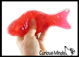 Jumbo Sweetish Fish Gummy Toy - Large Squishy Sensory Gooey Fidget Toy - Realistic - Looks Like the Candy - But Not Edible