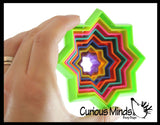 3D Magic Maze Telescoping Fidget Toy - Auditory Fun Shifting Tunnel Puzzle 3D Fidget - Nesting Nested Telescopic