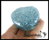 Thick Glitter Mold-able Stress Ball - Squishy Gooey Shape-able Squish Sensory Squeeze Balls