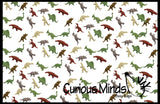 Tiny Dinosaur Animal Figurines - Mini Dino Toys - Small Novelty Prize Toy - Party Favors - Gift
