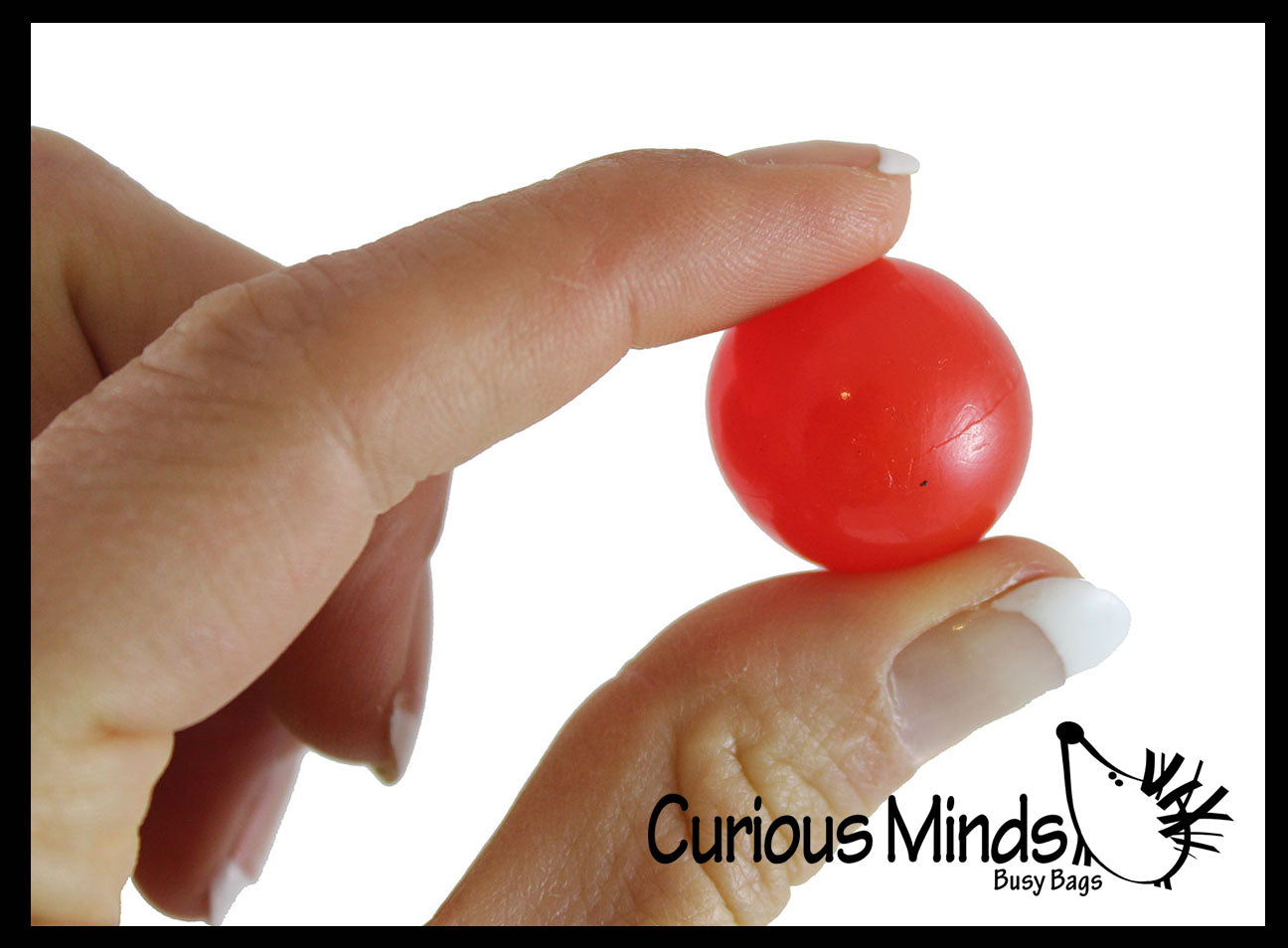 LAST CHANCE - LIMITED STOCK - SALE  -  1" Jelly Ball - Sensory Fidget Toy - Individually Wrapped Mini Squeeze Balls
