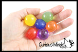 LAST CHANCE - LIMITED STOCK - SALE  -  1" Jelly Ball - Sensory Fidget Toy - Individually Wrapped Mini Squeeze Balls