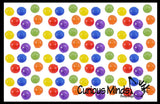 LAST CHANCE - LIMITED STOCK - SALE  -  1" Jelly Ball - Sensory Fidget Toy - Individually Wrapped Mini Squeeze Balls