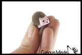 Cute Tiny Hedgehog Figurines - Mini Toys - Small Novelty Prize Toy - Party Favors - Gift Hedgehogs