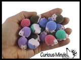 Cute Tiny Hedgehog Figurines - Mini Toys - Small Novelty Prize Toy - Party Favors - Gift Hedgehogs