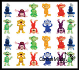 Cute Tiny Monkey Animal Figurines - Mini Toys - Small Novelty Prize Toy - Party Favors - Gift