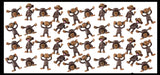Cute Tiny Monkey Animal Figurines - Mini Toys - Small Novelty Prize Toy - Party Favors - Gift