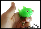 Mini Puffer Sharks - Small Novelty Toy - Party Favors - Cute Tiny Fidget Toys - Shark