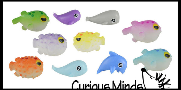Mini deals fish toys