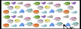 Cute Fish Ocean Figurines - Soft Mini Toys  - Small Novelty Prize Toy - Party Favors - Gift - Bulk 2 Dozen