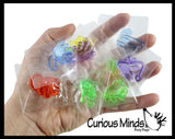 LAST CHANCE - LIMITED STOCK - Teenie Tiny Sticky Hands - Mini Glitter for Party Favors, Goodie Bags, Treasure Chests or Halloween Prizes