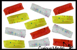 Tiny Water Filled Tube Snake Stress Toy - Squishy Wiggler Sensory Fidget Ball