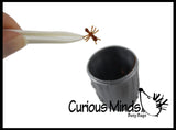 LAST CHANCE - LIMITED STOCK - SALE  - Tweezing Bugs - Fine Motor Activity - Bugs in Trash Can Busy Bag