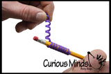 Mini Coil Fidget Toys - Pencil Wrap Springs