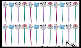 Slow Rise Horn Mystical Animals Unicorn/Panda/Narwhal/Rainbow Pen - Soft Scented Cute Pens - Office School