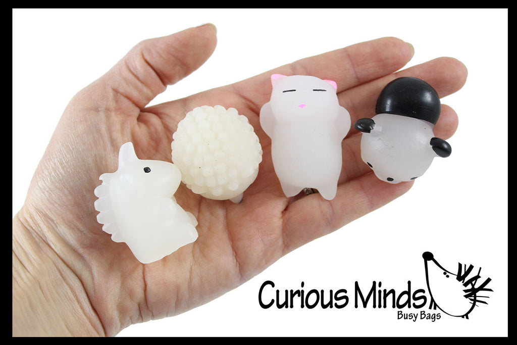 LAST CHANCE - LIMITED STOCK - SALE  - UV Sunlight Color Changing Animal Mochi Squishy  - Adorable Cute Kawaii - Individually Wrapped Toys - Sensory, Stress, Fidget Party Favor Toy
