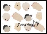 LAST CHANCE - LIMITED STOCK - SALE  - UV Sunlight Color Changing Animal Mochi Squishy  - Adorable Cute Kawaii - Individually Wrapped Toys - Sensory, Stress, Fidget Party Favor Toy