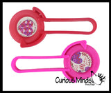 LAST CHANCE - LIMITED STOCK  - SALE -  Fun Disc Shooter Toy - Valentine's Day Cards for Kids - Cute Valentine for Classroom Exchange