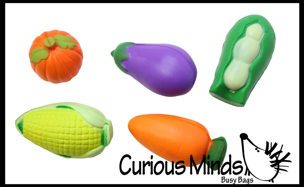 Vegetable Stress Ball  -  Sensory, Stress, Fidget Toy