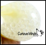 Set of 3 Cute Pineapple Stress Balls -  Sensory, Stress, Fidget Toy Super Soft - Water Bead - Foam - Fruit