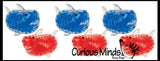 CLEARANCE - SALE - Shark Water Bead Filled Squeeze Stress Ball  -  Sensory, Stress, Fidget Toy